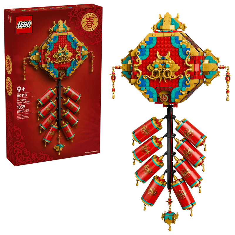 LEGO 80118 Chinese Festivals Spring Festival Fortune Firecracker