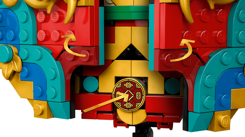 LEGO 80118 Chinese Festivals Spring Festival Fortune Firecracker