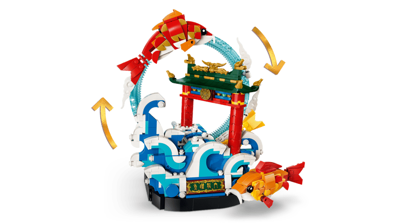 LEGO 80120 Chinese Festivals Prosperity Carp Leaping