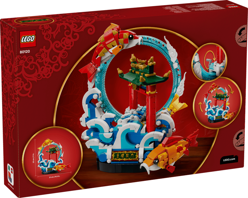 LEGO 80120 Chinese Festivals Prosperity Carp Leaping