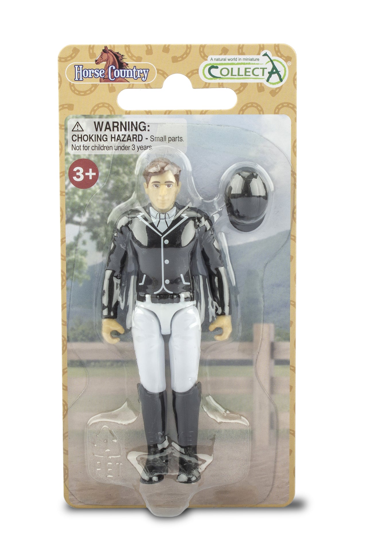 CollectA Male Tournament Rider With Wide Brim Helmet