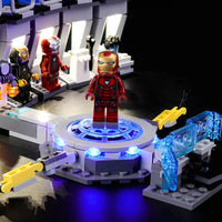 Lego Iron Man Hall of Armor 76125 Light Kit