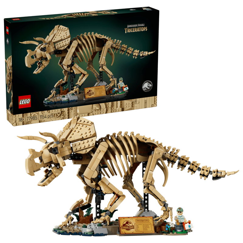 LEGO 77985 Jurassic World Dinosaur Fossils: Triceratops