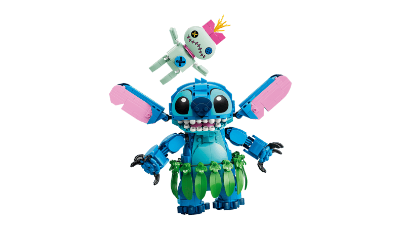 LEGO 43296 Disney Classic Stitch & Scrump