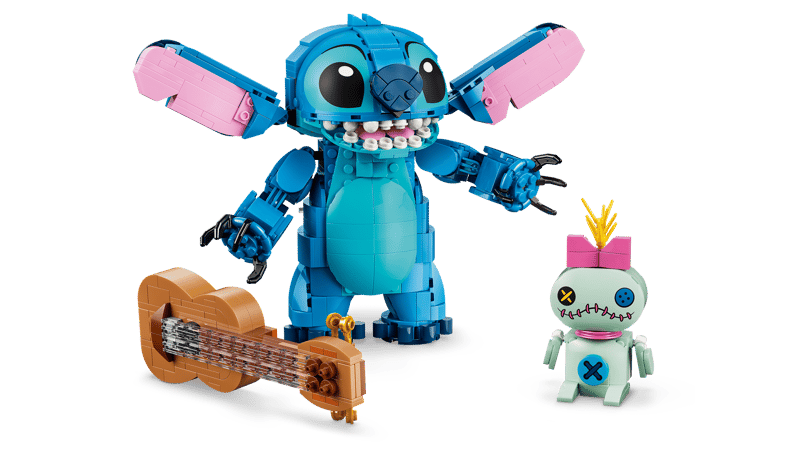 LEGO 43296 Disney Classic Stitch & Scrump