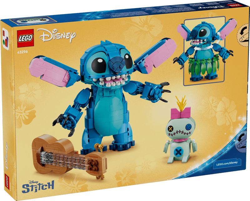 LEGO 43296 Disney Classic Stitch & Scrump