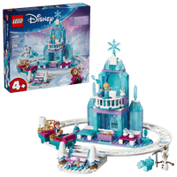 LEGO 43281 Disney Frozen Elsa’s Ice Castle & Snow Ride Adventure