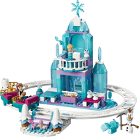LEGO 43281 Disney Frozen Elsa’s Ice Castle & Snow Ride Adventure