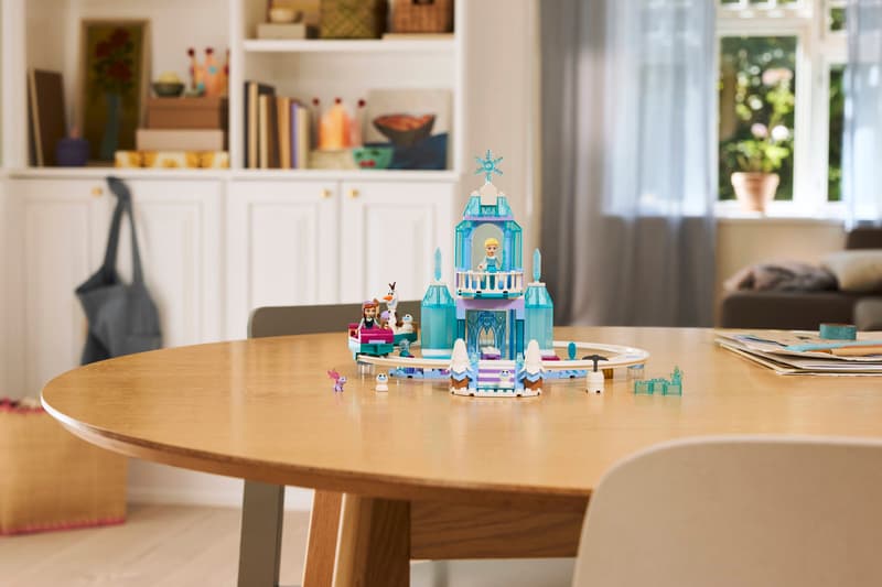 LEGO 43281 Disney Frozen Elsa’s Ice Castle & Snow Ride Adventure
