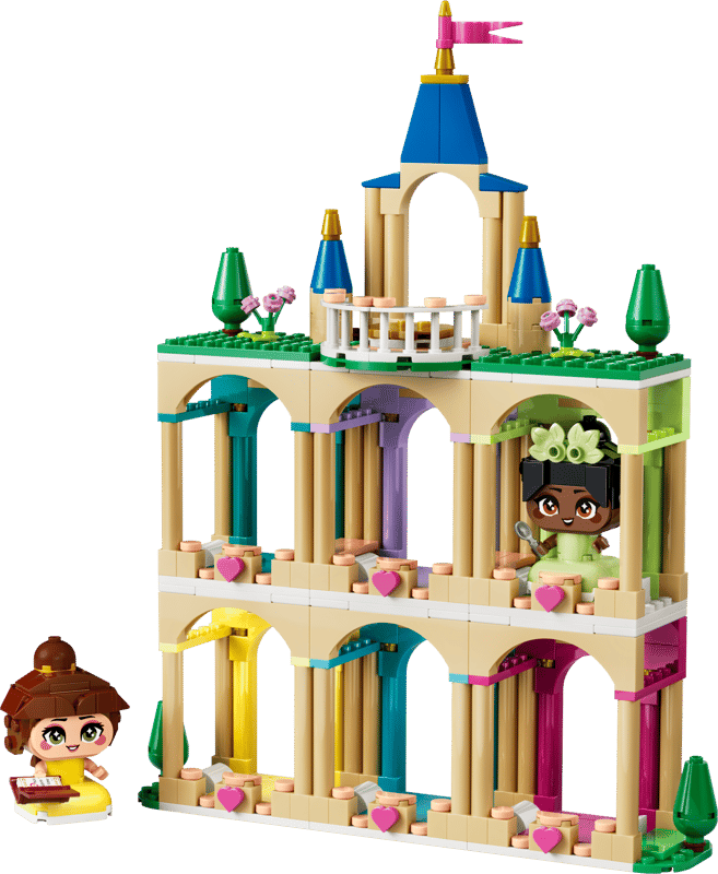LEGO 43291 Disney Princess Mini Belle & Tiana with Castle