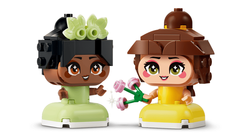LEGO 43291 Disney Princess Mini Belle & Tiana with Castle