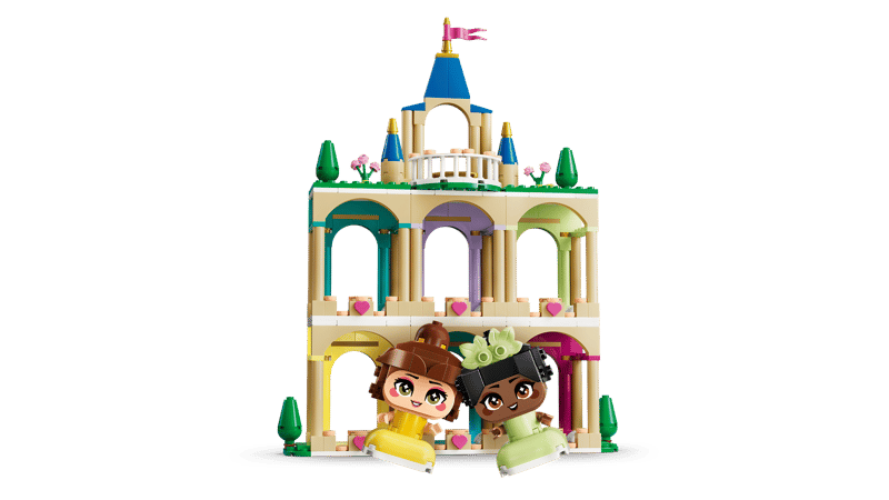 LEGO 43291 Disney Princess Mini Belle & Tiana with Castle