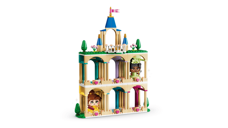LEGO 43291 Disney Princess Mini Belle & Tiana with Castle