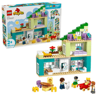 LEGO 10470 DUPLO Town 3 In 1 Modern Family House With Figures