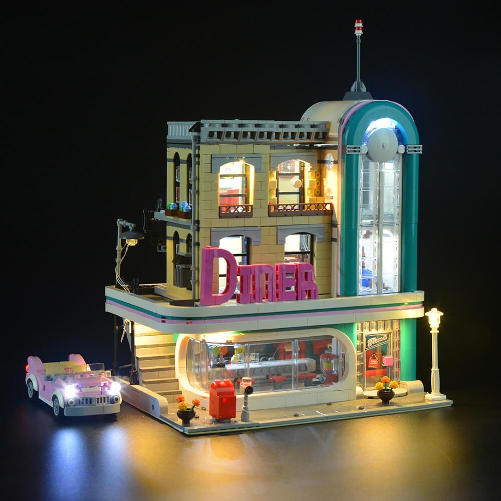 Lego Downtown Diner 10260 Light Kit