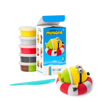 HEY CLAY Character Collection 5 Can Modelling Clay Set for Kids
