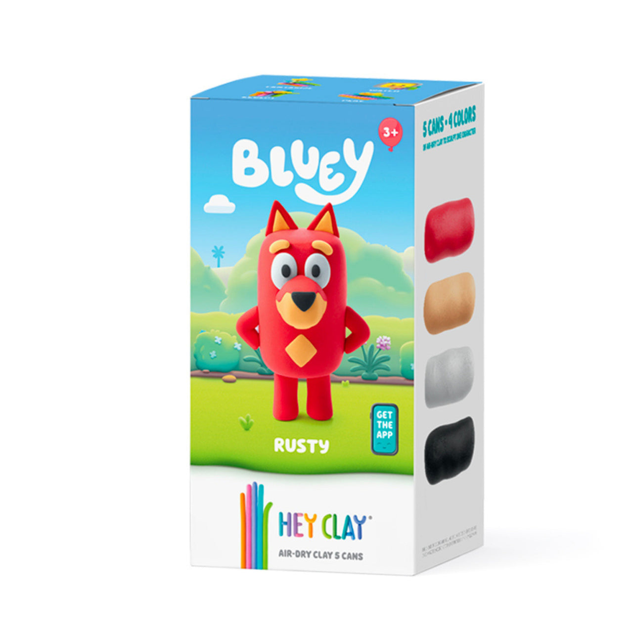 HEY CLAY Character Collection 5 Can Modelling Clay Set for Kids