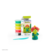 HEY CLAY Character Collection 5 Can Modelling Clay Set for Kids