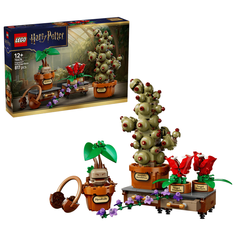 LEGO 76474 Harry Potter Hogwarts Herbology Plants