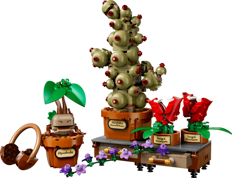 LEGO 76474 Harry Potter Hogwarts Herbology Plants