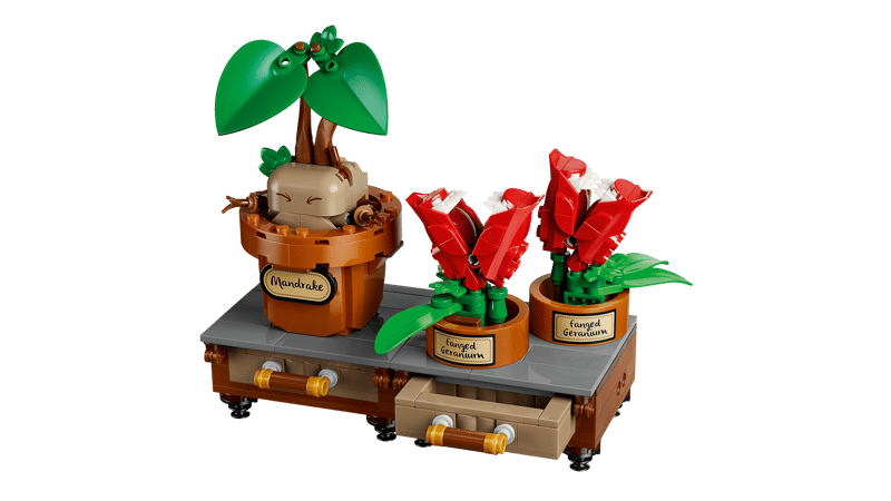 LEGO 76474 Harry Potter Hogwarts Herbology Plants