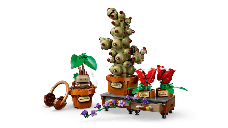 LEGO 76474 Harry Potter Hogwarts Herbology Plants