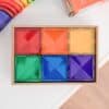 Rainbow Square Pack 42 pc