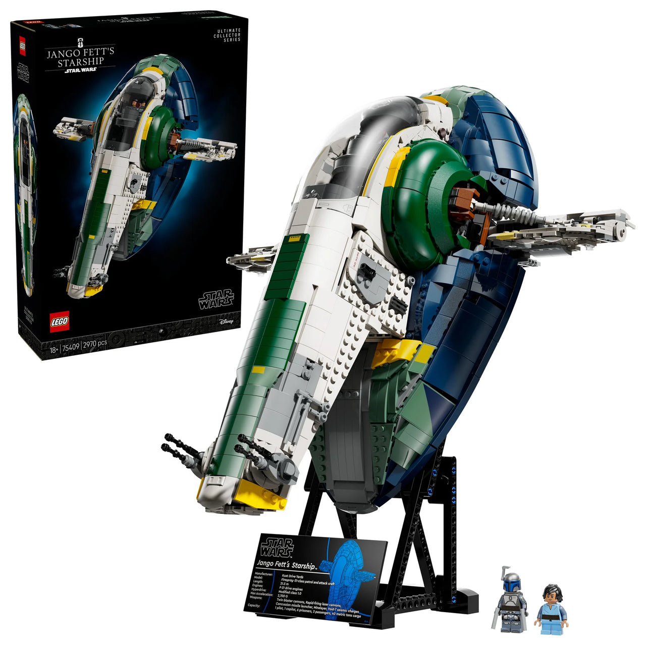 LEGO 75409 Jango Fett's Firespray-Class Starship
