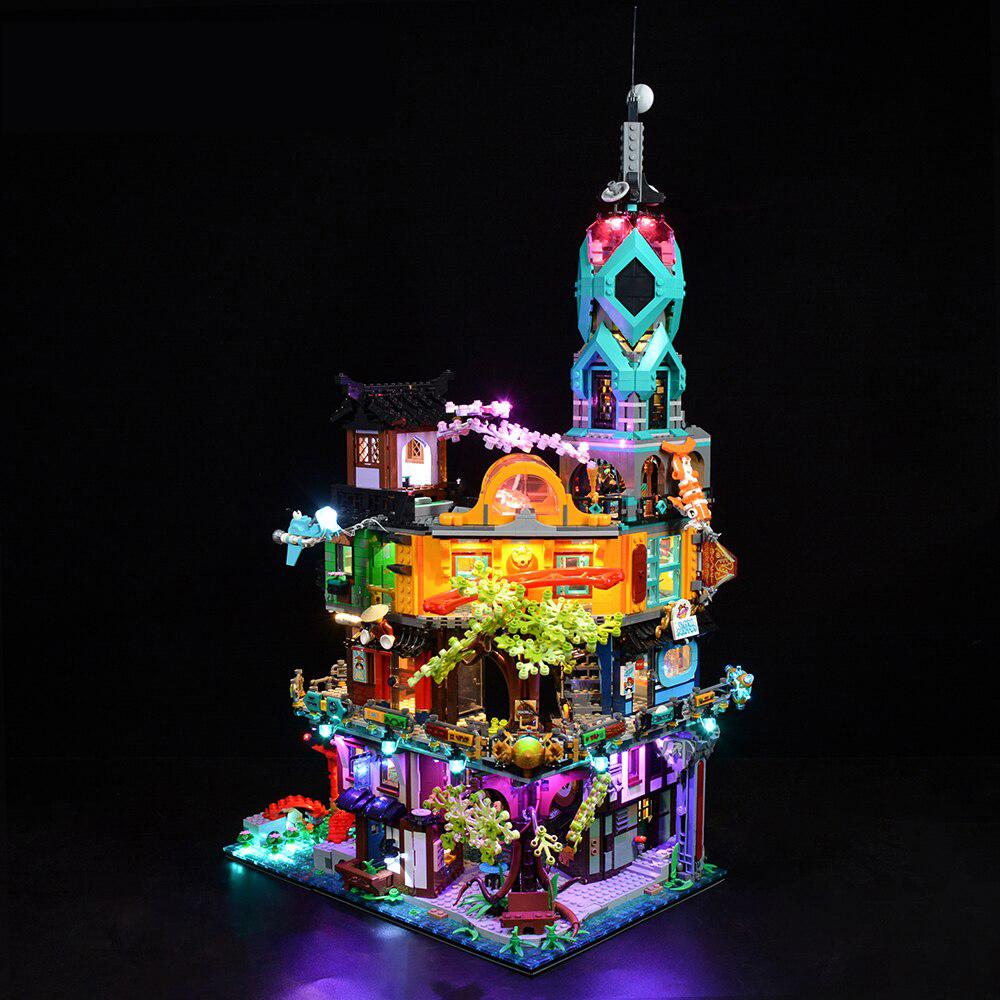 Lego Ninjago City Gardens 71741 Light Kit