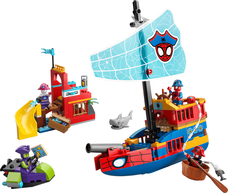 LEGO 11208 Marvel Spidey And His Amazing Friends Team Spidey Pirate Ship