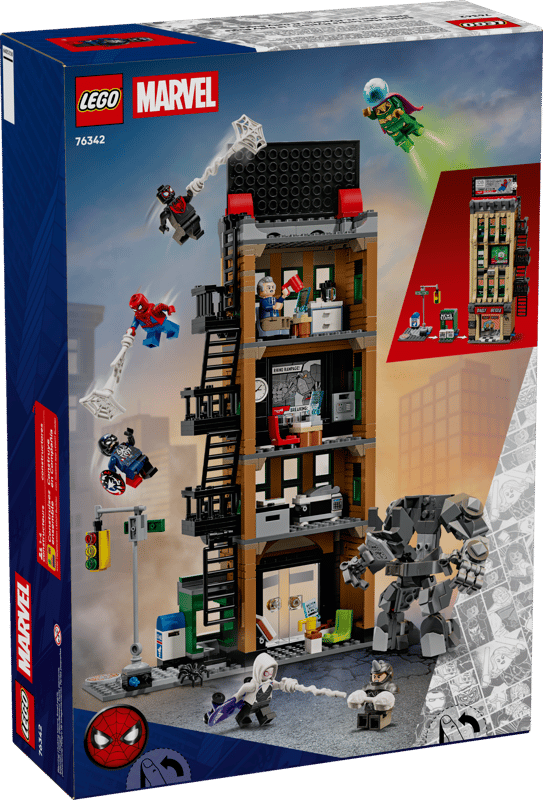 LEGO 76342 Super Heroes Marvel Spider-Man vs. Mysterio: The Daily Bugle
