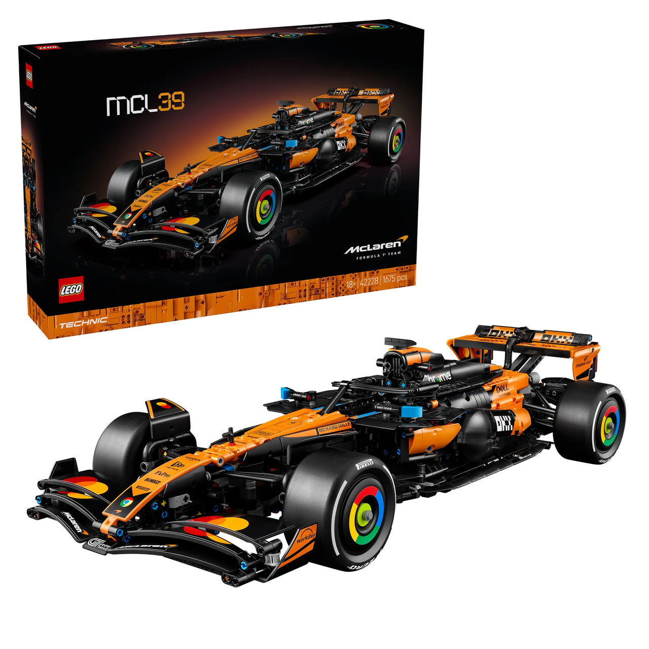 LEGO 42228 McLaren MCL39 F1 Car