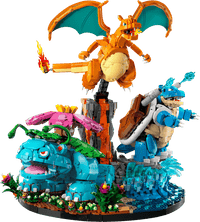 LEGO 72153 Pokemon Venusaur, Charizard and Blastoise