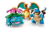 LEGO 72153 Pokemon Venusaur, Charizard and Blastoise
