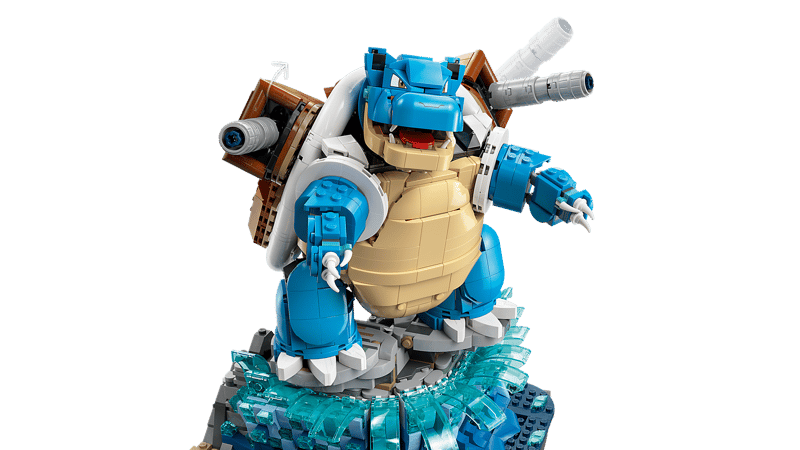 LEGO 72153 Pokemon Venusaur, Charizard and Blastoise