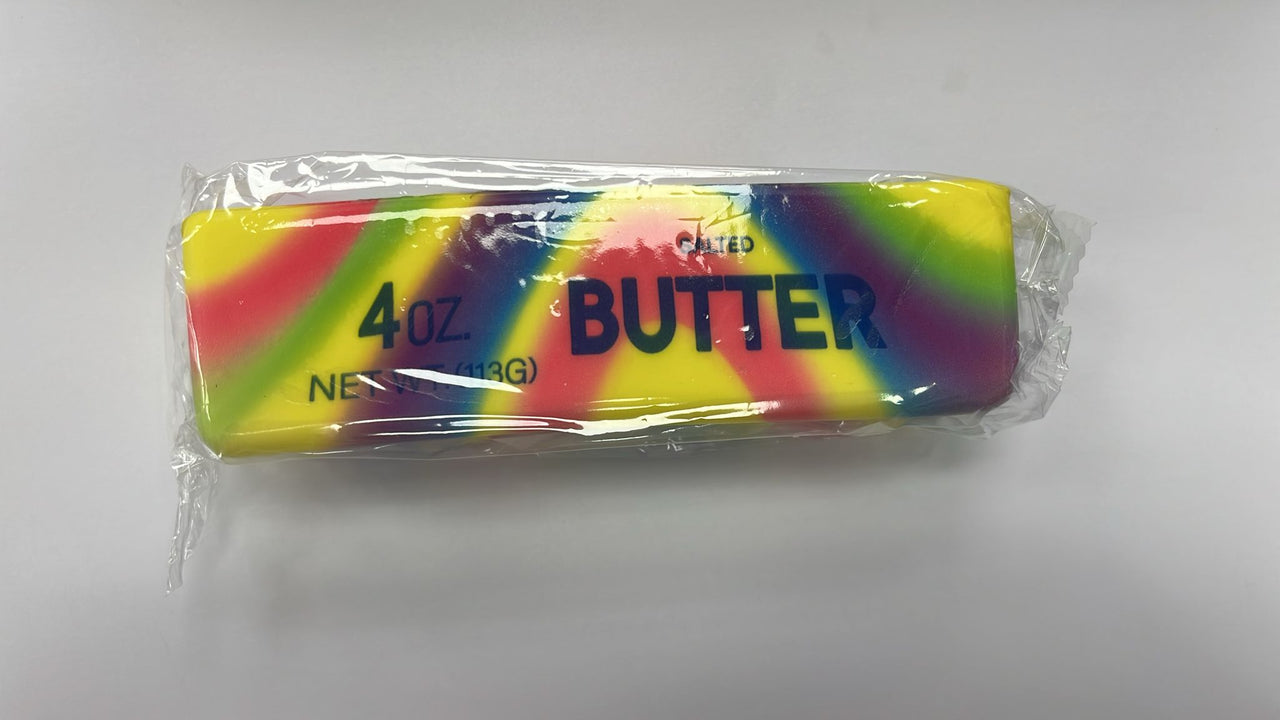 Salted Rainbow Butter Squishy Fidget Toy | Slow Rise Sensory Toy from AUTHENTIC VOODLE (1 Pc) (Copy)