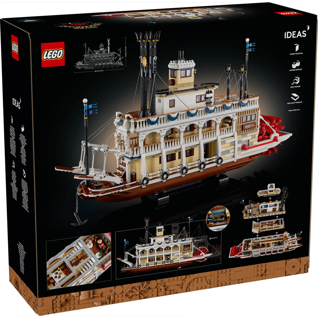 LEGO 21356 River Steamboat