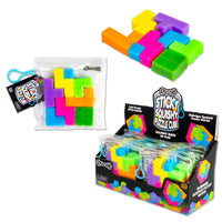 SCRUNCHEMS Sticky Squishy Puzzle Cube (Single)