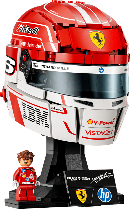 LEGO 43014 Scuderia Ferrari HP Charles Leclerc Helmet