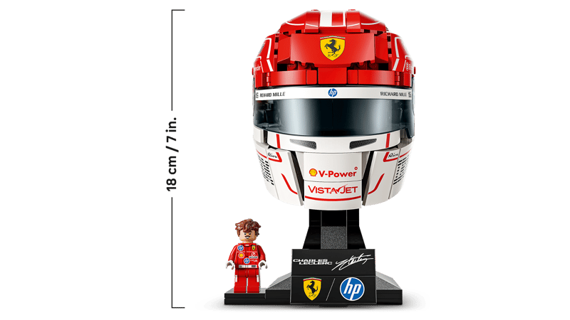 LEGO 43014 Scuderia Ferrari HP Charles Leclerc Helmet