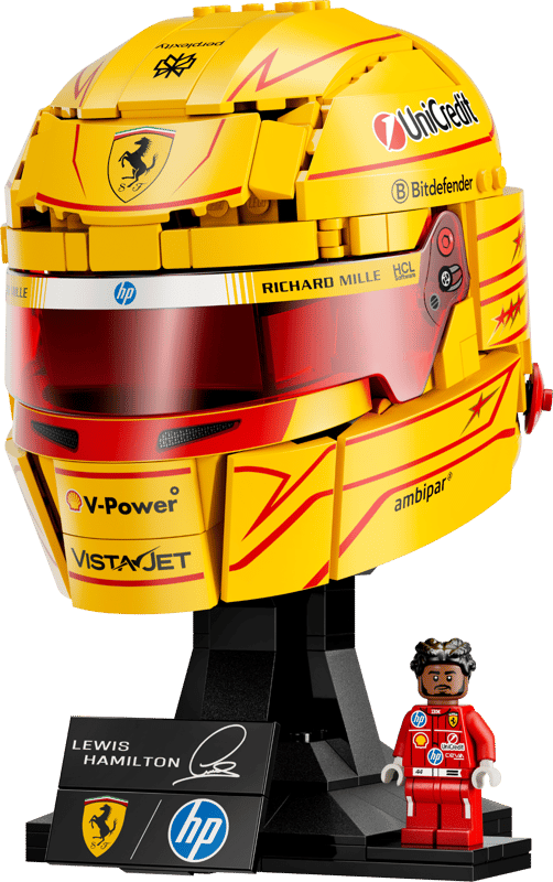 LEGO 43022 Scuderia Ferrari HP Lewis Hamilton Helmet