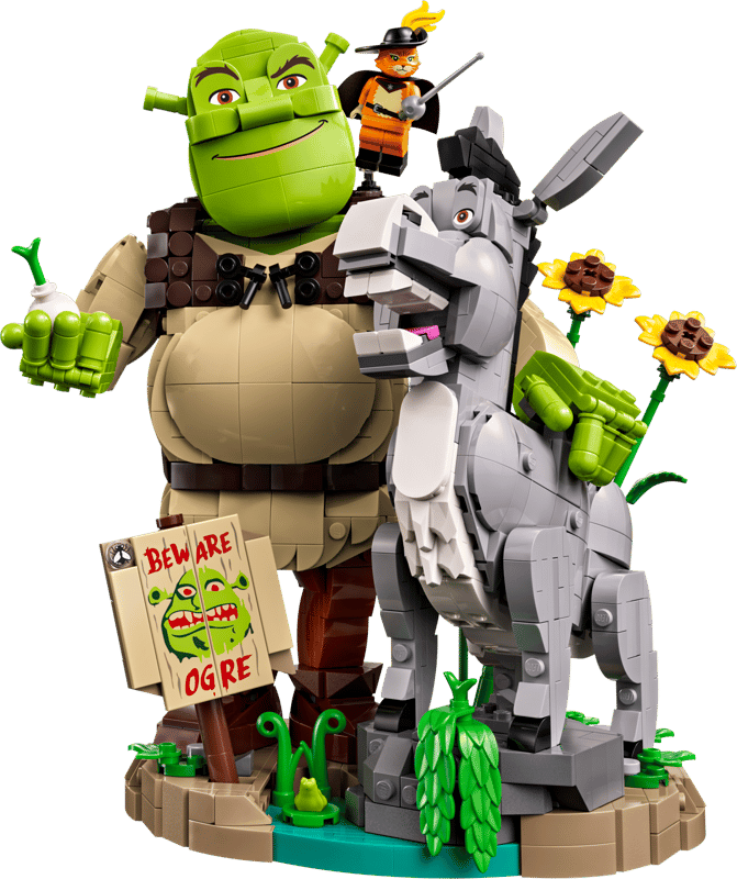 LEGO 72423 Shrek: Shrek, Donkey & Puss in Boots