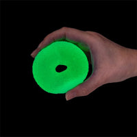 Smoosho Glow in the Dark Doughnut Squishy Sensory Toy
