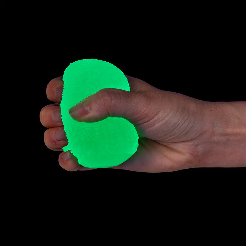 Smoosho Glow-in-the-Dark Gumdrop Squishy Fidget Toy