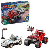 LEGO 77118 Sonic The Hedgehog Silver's Car vs. Knuckles' Monster Truck
