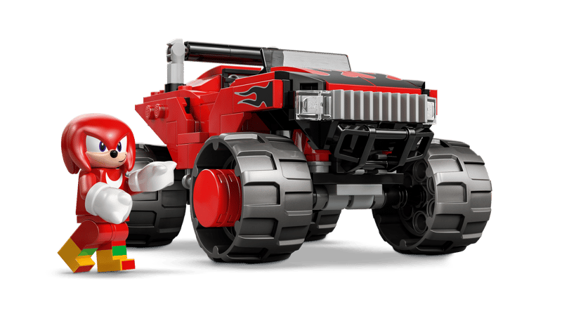LEGO 77118 Sonic The Hedgehog Silver's Car vs. Knuckles' Monster Truck