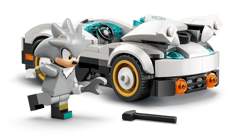 LEGO 77118 Sonic The Hedgehog Silver's Car vs. Knuckles' Monster Truck