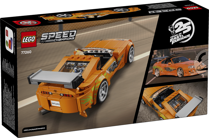 LEGO 77260 Speed Champions The Fast And Furious Toyota Supra MK4