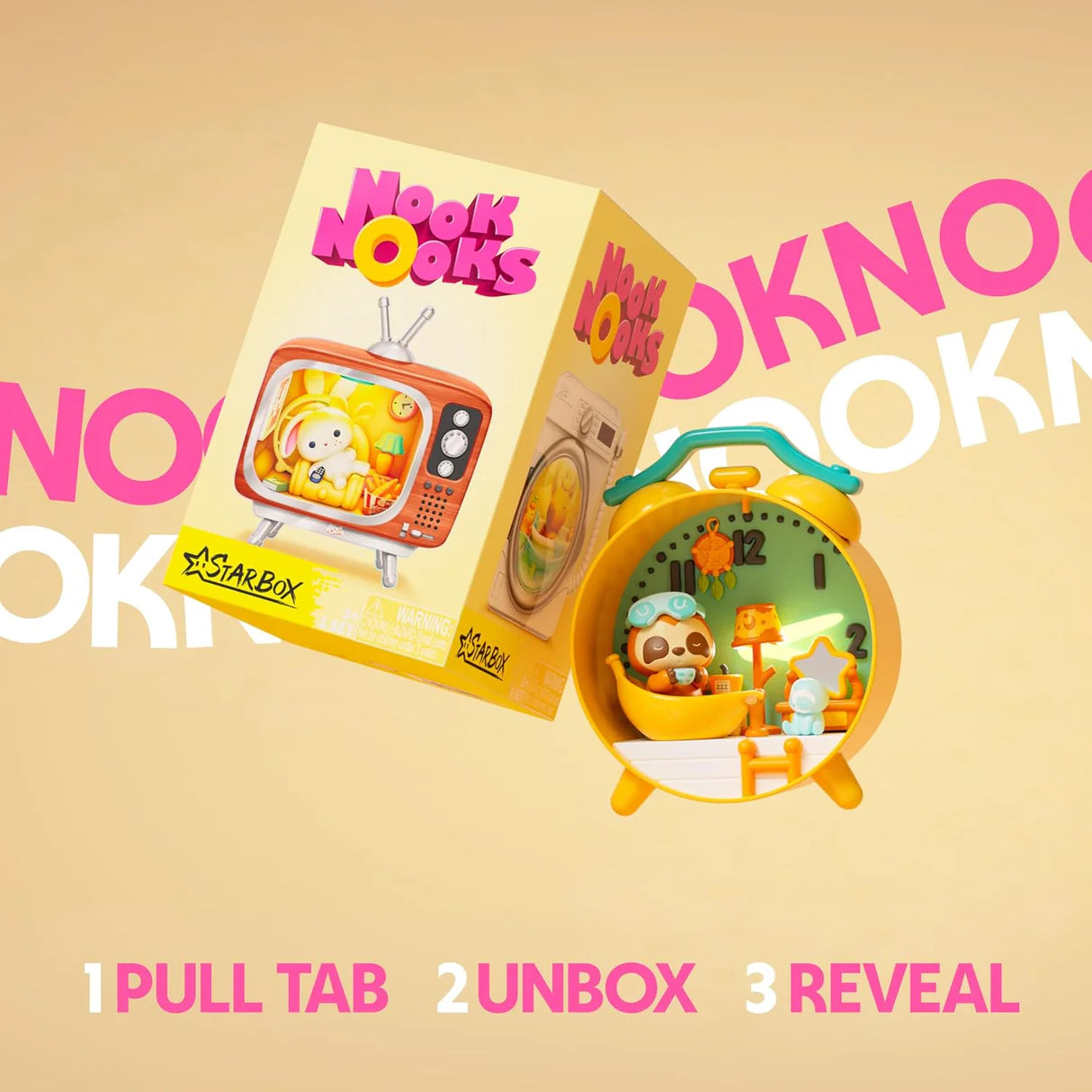 Starbox Nook Nooks LED Light-Up Mini Home Collectible Toy