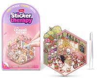 ZURU Sticker Therapy Kawaii Kitties Set | Peel & Place Sticker Craft